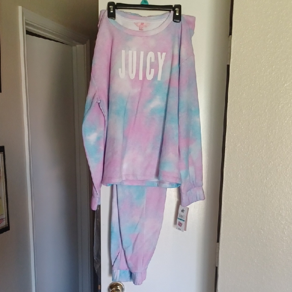 Juicy Couture Pastel Tie-Dye Lounge Set